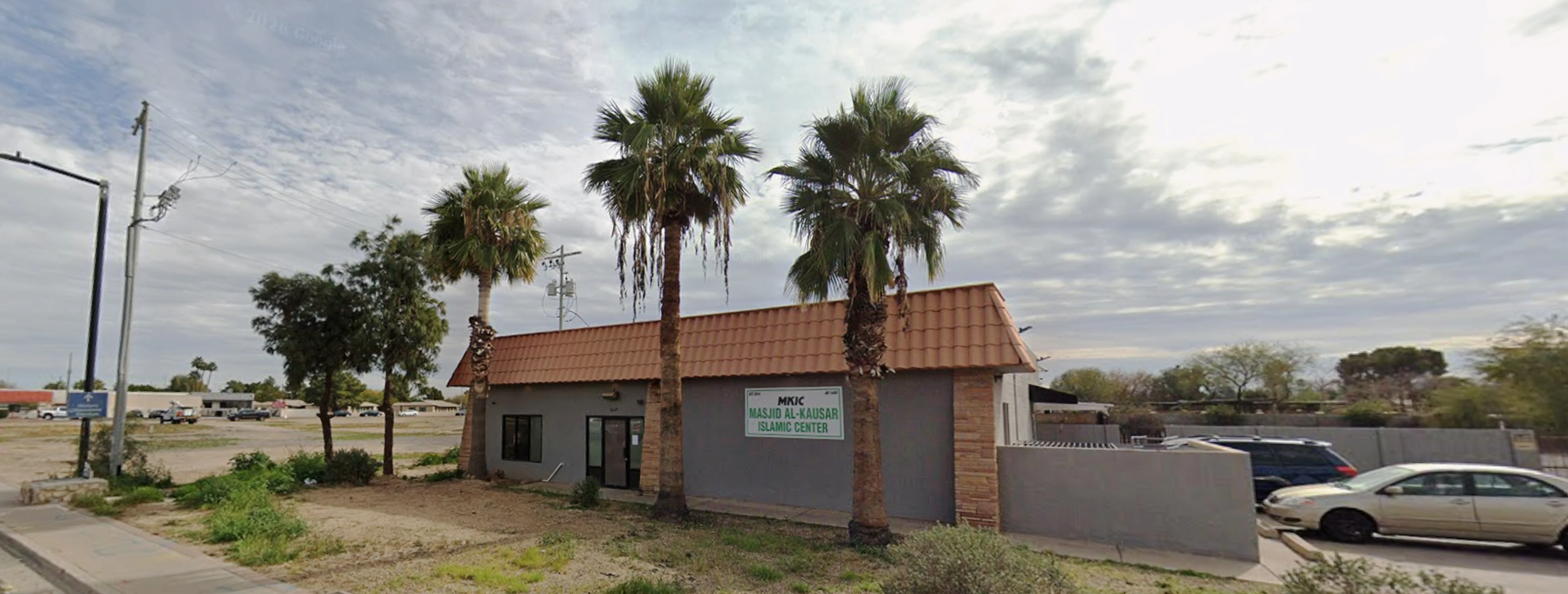 Exterior view of Al Kausur Mosque Glendale building